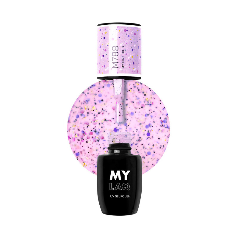 MY PINK DOTS - UV Nagellack 5 ml MYLAQ-UV NAGELLACKE-Double Beauty Shop