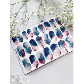 Nagelfolie 06 Nail Wraps für Maniküre AMINAILS 2