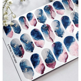 Nagelfolie 06 Nail Wraps für Maniküre AMINAILS