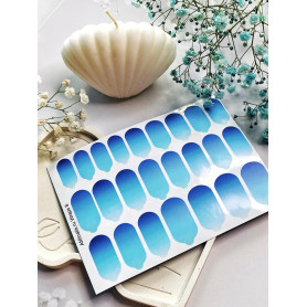 Nagelfolie 08 Nail Wraps für Maniküre AMINAILS 2