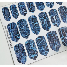 Nagelfolie 111 Nail Wraps für Maniküre AMINAILS