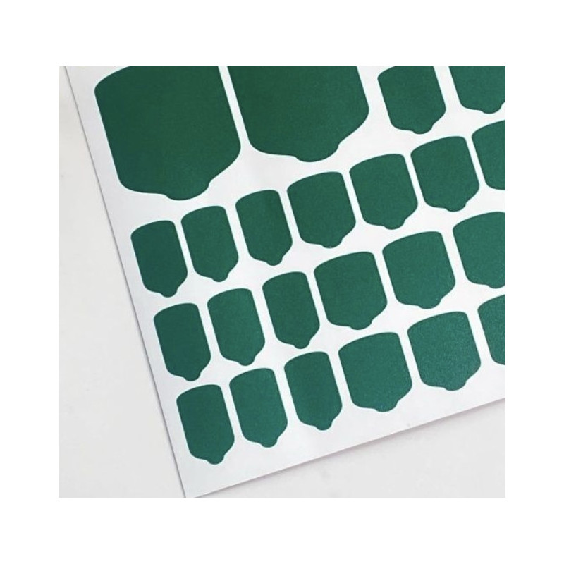 Nagelfolie 235 Nail Wraps für Pediküre AMINAILS-NAIL WRAPS SELBSTKLEBEND-Double Beauty Shop