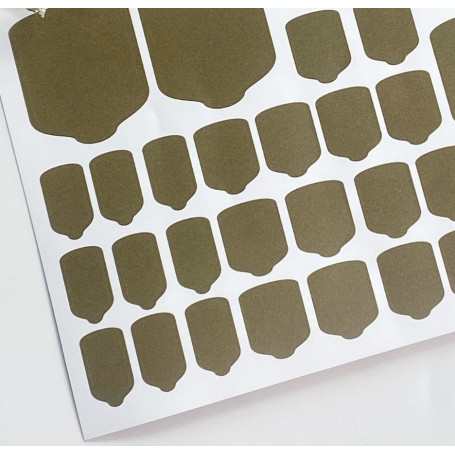 Nagelfolie 247 Nail Wraps für Pediküre AMINAILS