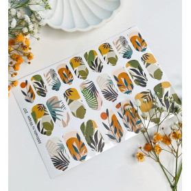 Nagelfolie 257 Nail Wraps für Maniküre AMINAILS 2