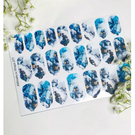 Nagelfolie 277 Nail Wraps für Maniküre AMINAILS 2