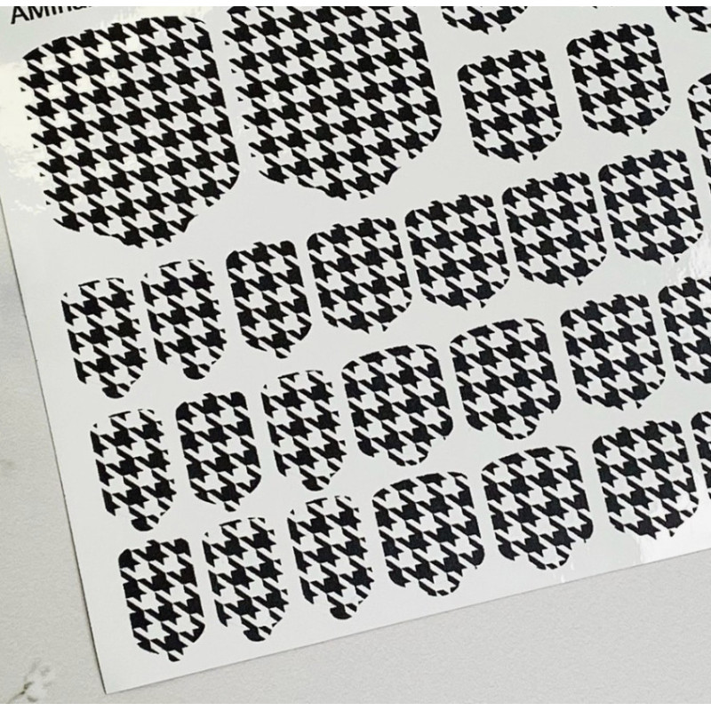 Nagelfolie 347 Nail Wraps für Pediküre AMINAILS-NAIL WRAPS SELBSTKLEBEND-Double Beauty Shop