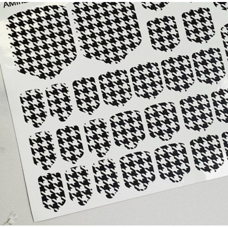 Nagelfolie 347 Nail Wraps für Pediküre AMINAILS