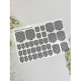 Nagelfolie 347 Nail Wraps für Pediküre AMINAILS 2