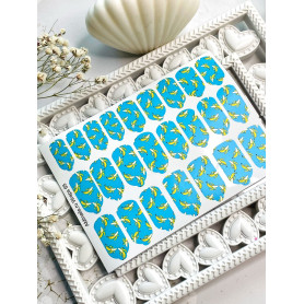 Nagelfolie 65 Nail Wraps für Maniküre AMINAILS 2