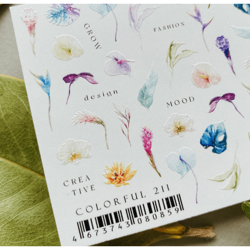 COLORFUL 211 IBDI NAILS-ALLE SLIDER-Double Beauty Shop