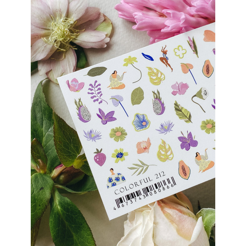 COLORFUL 212 IBDI NAILS-ALLE SLIDER-Double Beauty Shop