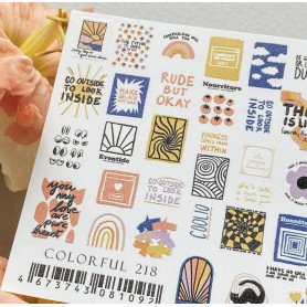 COLORFUL 218 IBDI NAILS