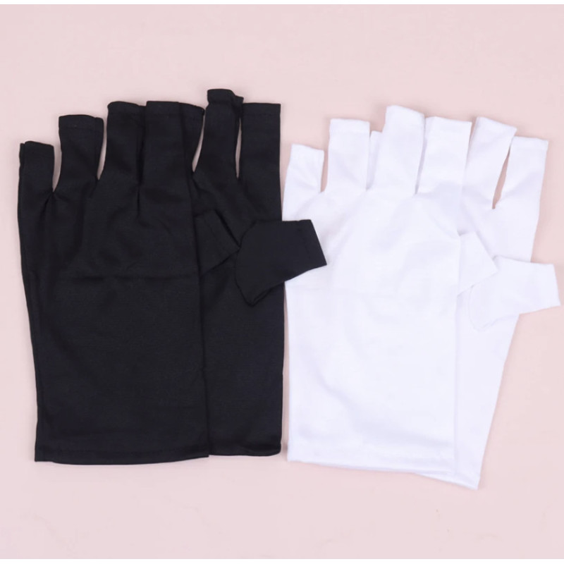 UV- Strahlung Schutz - Handschuhe Weiße 1 Paar-HÄNDE / SPA-Double Beauty Shop