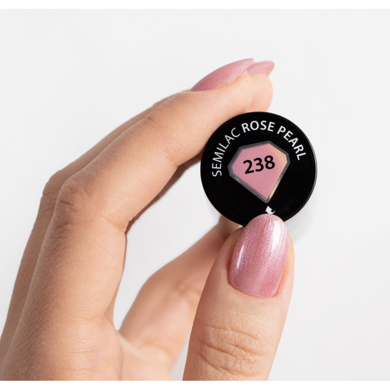 238 ROSE PEARL - UV Nagellack 7ml Semilac-Online-Shop-Double Beauty Shop