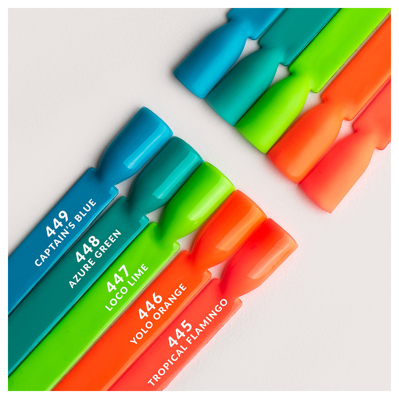 446 YOLO Orange - UV Nagellack 7ml Semilac-Online-Shop-Double Beauty Shop