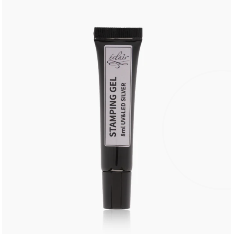 SILVER - Stamping Gel 8 ml ECLAIR