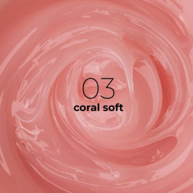 03 Coral Soft - MOUSSE SCULPTURE GEL 15 ml Victoria Vynn