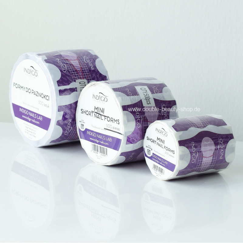 Schablonen MINI - 200 Stk-ACRYLGEL SCHABLONEN-Double Beauty Shop