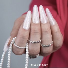 Milky Glitter - Builder Gel&Go 15ml MAKEAR 2