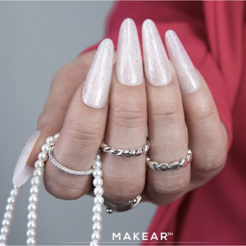 Milky Glitter - Builder Gel&Go 15ml MAKEAR-MAKEAR-Double Beauty Shop