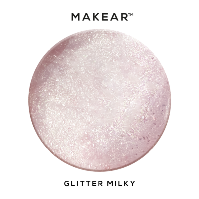 Milky Glitter - Builder Gel&Go 15ml MAKEAR-MAKEAR-Double Beauty Shop