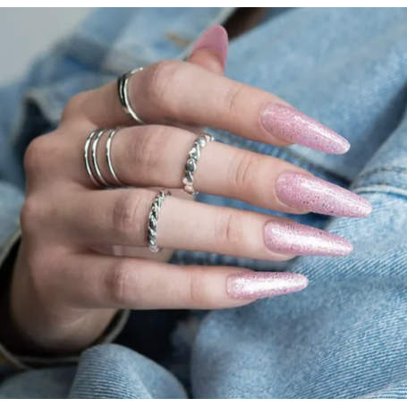 Rose Glitter - Builder Gel&Go 15ml MAKEAR