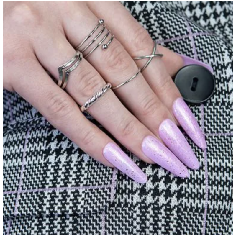 Lila Rose Glitter - Builder Gel&Go 15ml MAKEAR-GEL-Double Beauty Shop