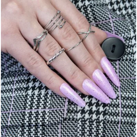 Lila Rose Glitter - Builder Gel&Go 15ml MAKEAR