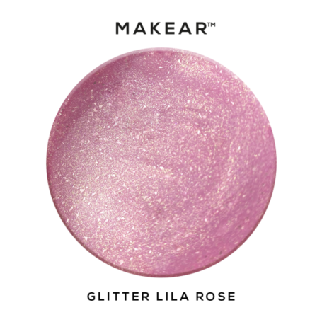 Lila Rose Glitter - Builder Gel&Go 15ml MAKEAR