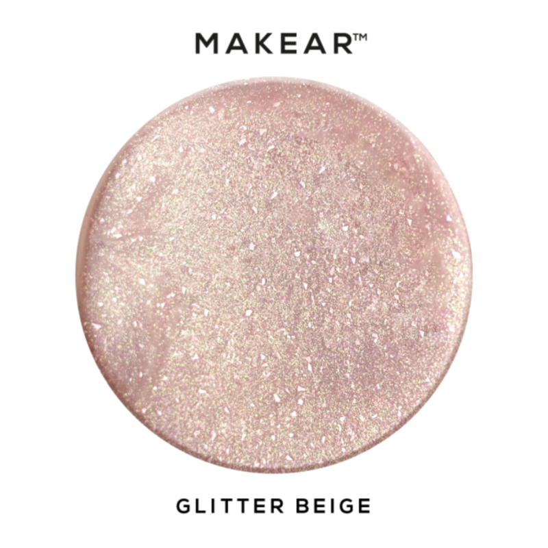 Beige Glitter - Builder Gel&Go 15ml MAKEAR-MAKEAR-Double Beauty Shop