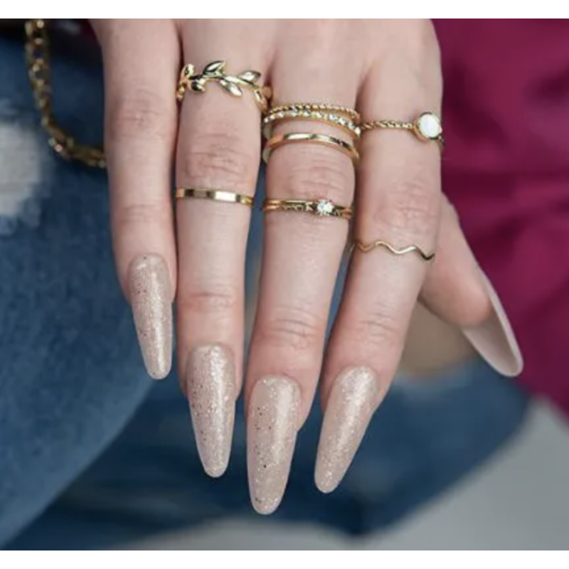 Beige Glitter - Builder Gel&Go 15ml MAKEAR-MAKEAR-Double Beauty Shop