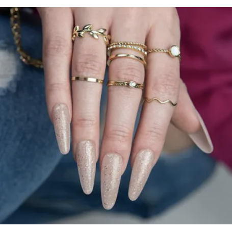 Beige Glitter - Builder Gel&Go 15ml MAKEAR