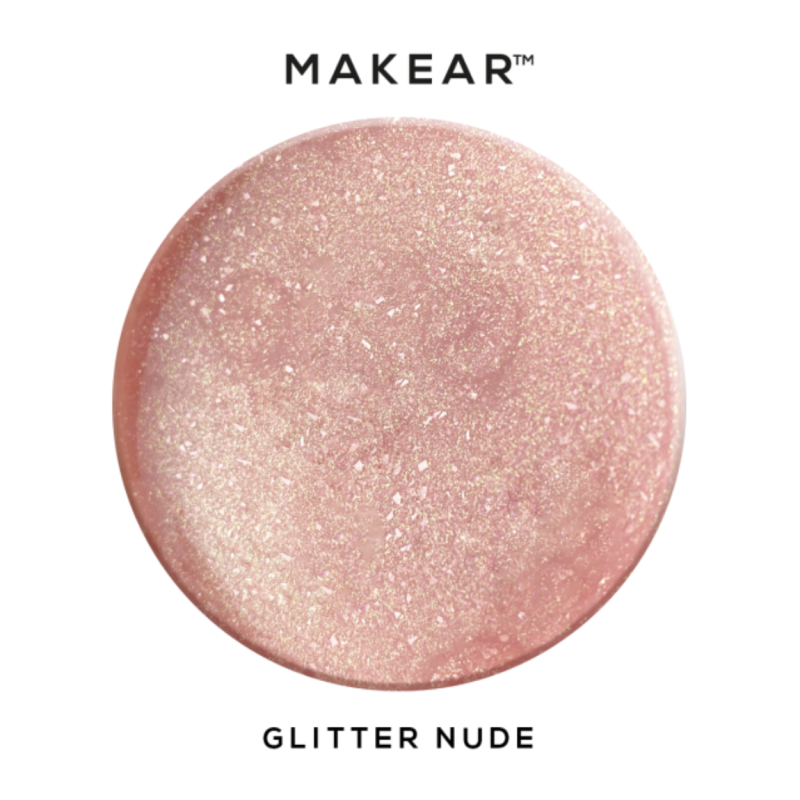 Nude Glitter - Builder Gel&Go 15ml MAKEAR-MAKEAR-Double Beauty Shop