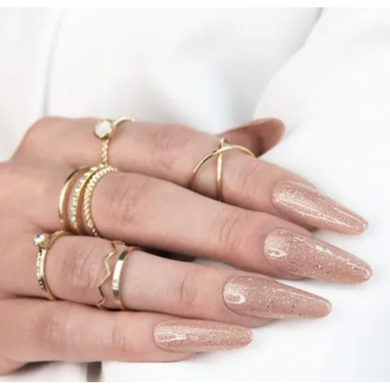 Dark Rose Glitter - Builder Gel&Go 15ml MAKEAR-GEL-Double Beauty Shop