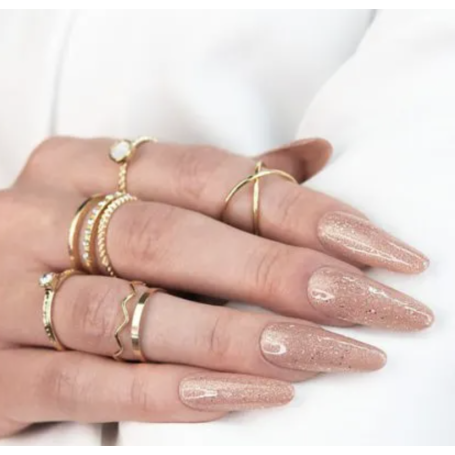 Dark Rose Glitter - Builder Gel&Go 15ml MAKEAR