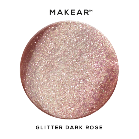 Dark Rose Glitter - Builder Gel&Go 15ml MAKEAR