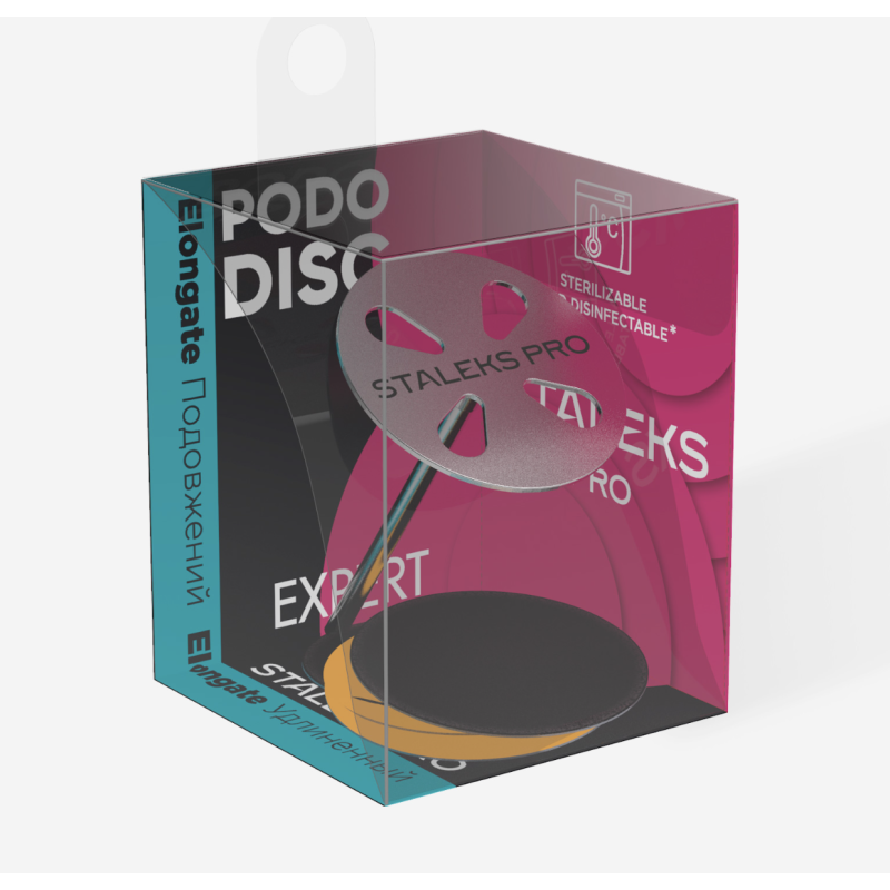 Pediküre PODODISC PDLset mit 5 Stk. Einwegfeilen 180er Körnung STALEKS-PODO DISK-Double Beauty Shop