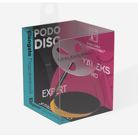 Pediküre PODODISC PDLset mit 5 Stk. Einwegfeilen 180er Körnung STALEKS