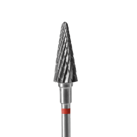 Hartmetall 6,0mm Konus rot Fräseraufsatz STALEKS 2