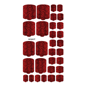 Nagelfolie Serpent - PEDIKÜRE Nail Wraps by Provocative... 2