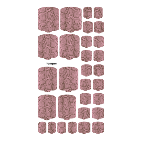 Nagelfolie Temper - PEDIKÜRE Nail Wraps by Provocative Nails