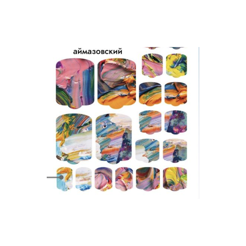 Nagelfolie Aimasowski - PEDIKÜRE Nail Wraps by Provocative Nails-NAIL WRAPS SELBSTKLEBEND-Double Beauty Shop