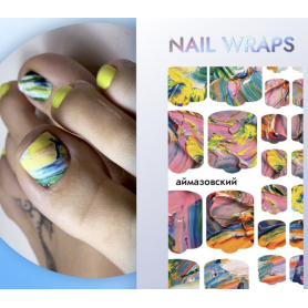 Nagelfolie Aimasowski - PEDIKÜRE Nail Wraps by...