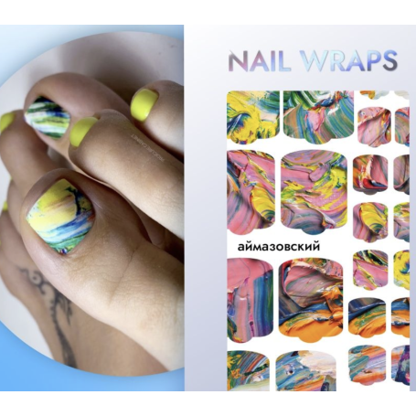 Nagelfolie Aimasowski - PEDIKÜRE Nail Wraps by Provocative Nails