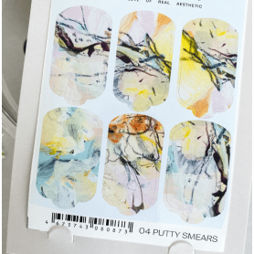 04 PUTTY SMEARS - Nail Wraps IBDI Nails 2