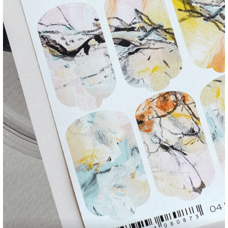 04 PUTTY SMEARS - Nail Wraps IBDI Nails