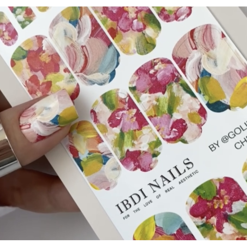 COLLAB GOLIKOVA - Nail Wraps IBDI Nails