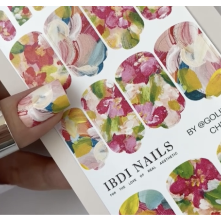 COLLAB GOLIKOVA - Nail Wraps IBDI Nails