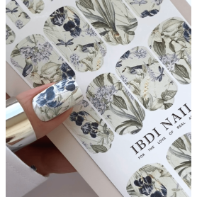 05 IRIS BIRD - Nail Wraps IBDI Nails