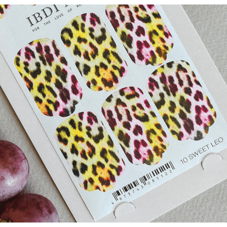 10 SWEET LEO - Nail Wraps IBDI Nails